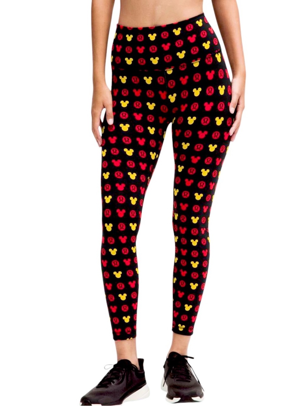 Lululemon – Wunder Train High-Rise Tight 25” – Disney Classic Multi – Sz. 4